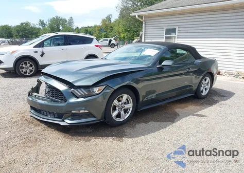 2016 Ford Mustang V6 из США, поврежденный, VIN 1FATP8EM9G5318365